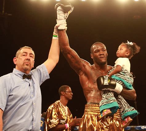 Wbc Heavyweight Champion Deontay Wilder Discovered Boxing Was His