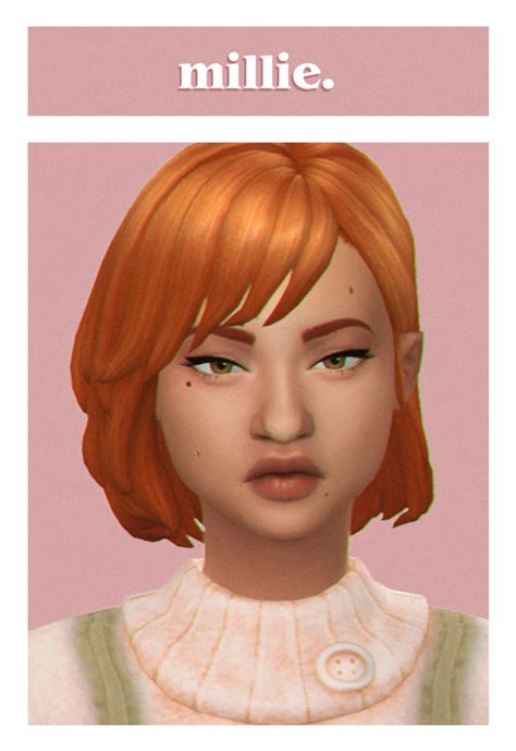 Endless Sims 4 Cc — Dogsill Millie Hair I Saw The New Bob From