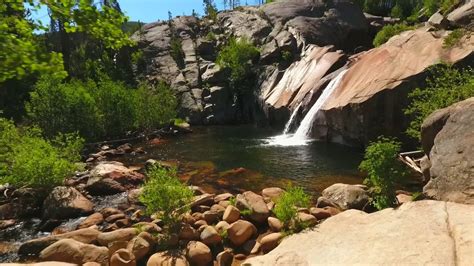 Hike The Popo Agie Falls Trail In Wyomings Wind River Country Youtube