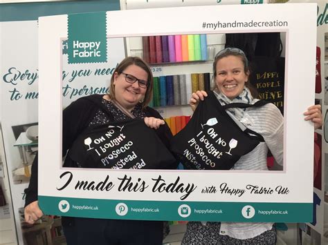 Shiny Happy People at #TheHandmadeFair with @Happy_Fabric #MyHandmadeCreation | Shiny happy ...