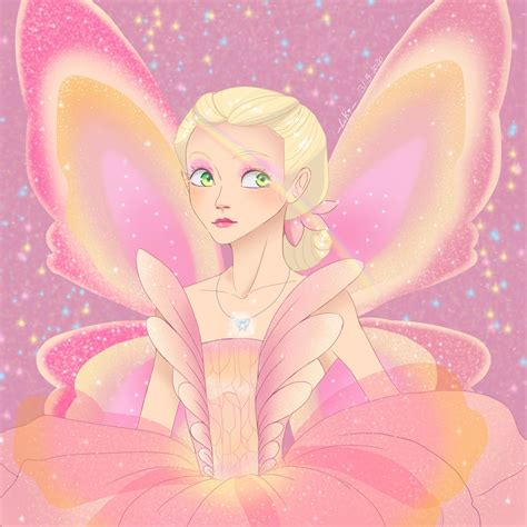 Barbie Fairytopia Elina Fanart By Lukiahre On Deviantart In 2020