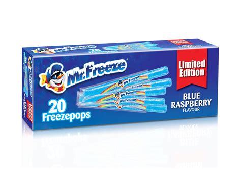 Blue Raspberry Mr Freeze Ice Pops Raspberry