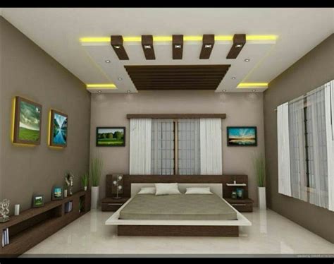 Pop False Ceiling Master Bedroom Design At Rs 65feet In Surat