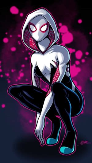 Gwen Stacy Superheroes Artist Artwork Digital Art Hd 4k