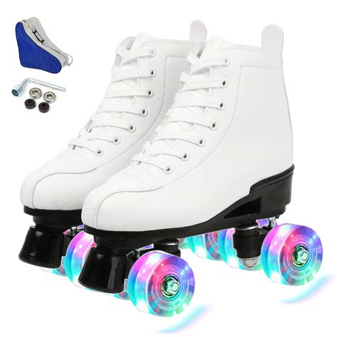 Buy Magnitt Womens Roller Skatesdouble Row Skates Adjustable Leather