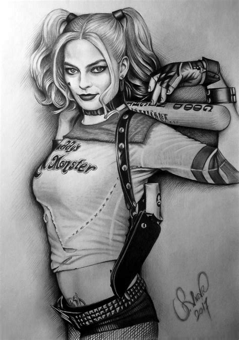 Harley Quinn çizimi