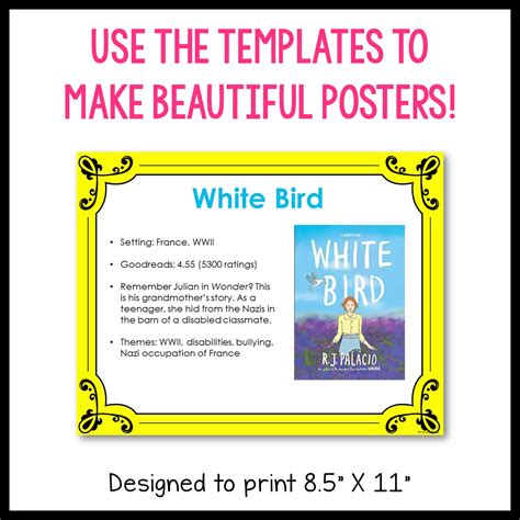 Historical Fiction Book Talk Template Mrs Readerpants