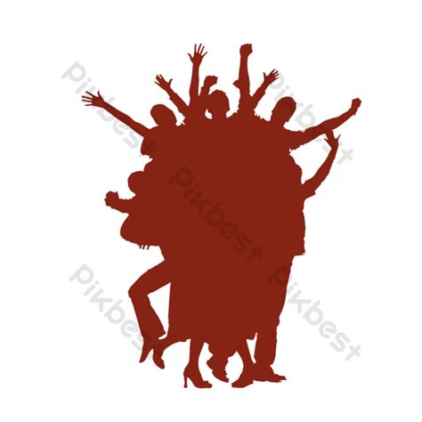 Vibrant Dark Red Portrait Silhouette May 4th Youth Day Festival