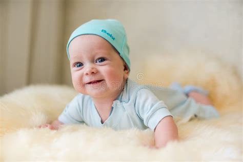 Cute Smiling Baby Stock Photo Image Of Laughing Adorable 70354982