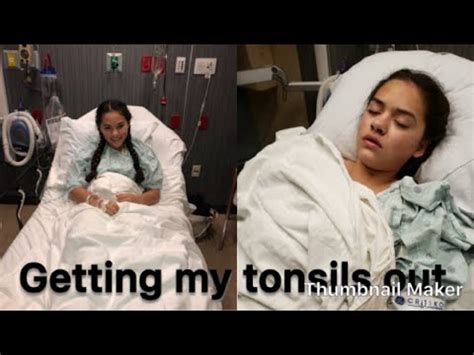 My Tonsillectomy Experience Youtube