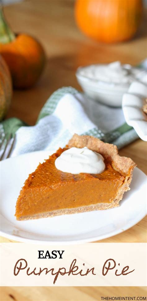 Eggless Pumpkin Pie Recipe Easy Pumpkin Pie Pumpkin Pie Recipes Egg