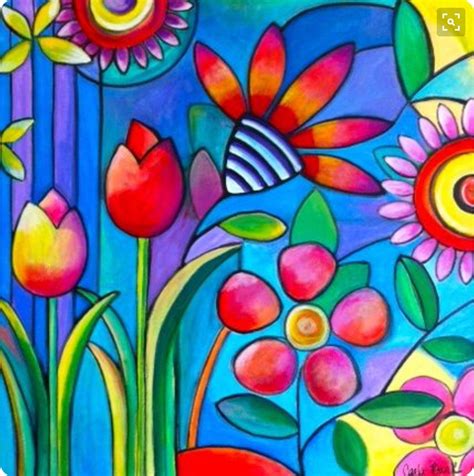 Pin de Maria L Tobon de Giraldo en Acrílico | Arte caprichoso, Cuadros