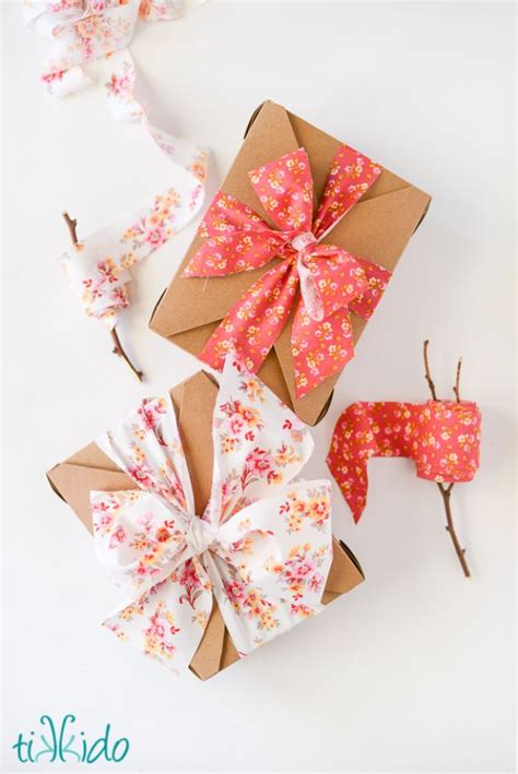 If you're ready to make a statement at your holiday gift exchange, try one of these unique gift wrapping ideas that utilize items. 15 Tempting Ways To Make Bows For Your Christmas Gifts