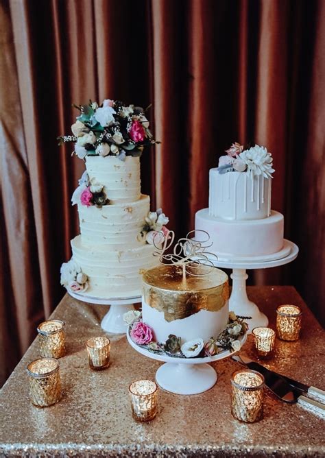 So for awesome ideas for budget wedding cakes and more, join the … cutting, and then serve the guests sheet cake from the kitchen, which is minimally designed but absolutely delicious with all the fillings, flavors. Trio of wedding cakes, amazing | Wedding cakes, Cake, Wedding