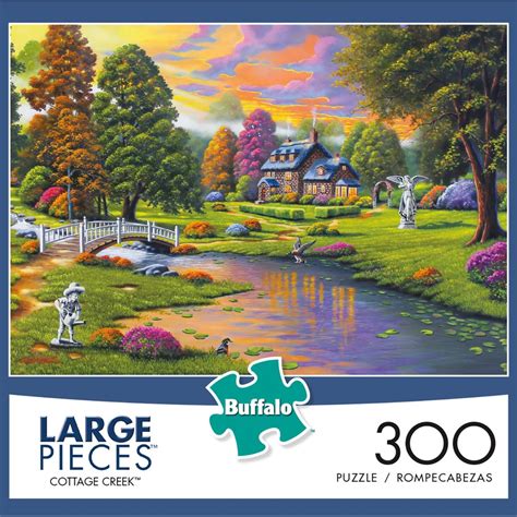 Buffalo Games Cottage Creek 300 Large Pieces Jigsaw