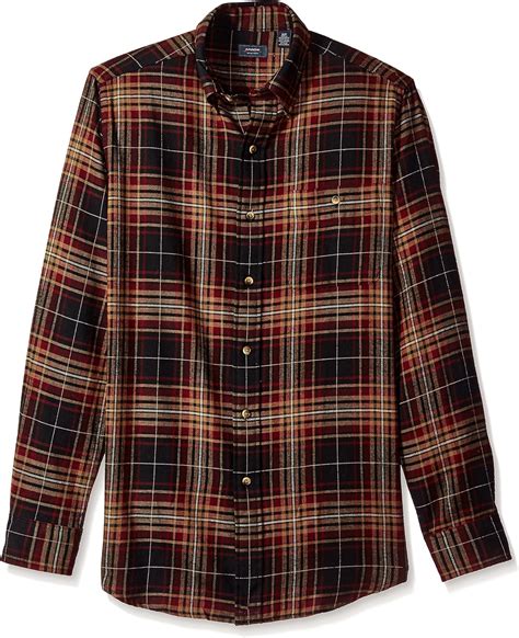 Arrow Men S Long Sleeve Plaid Flannel Shirt At Amazon Mens Clothing Store