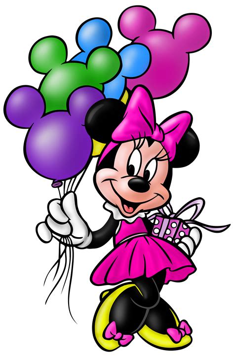 UK PNG Images Happy Birthday Minnie Mouse Png