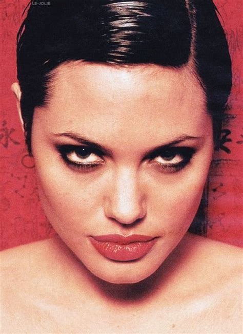 Angelina In A 1998 Photoshoot Angelina Jolie Tattoos Malificent