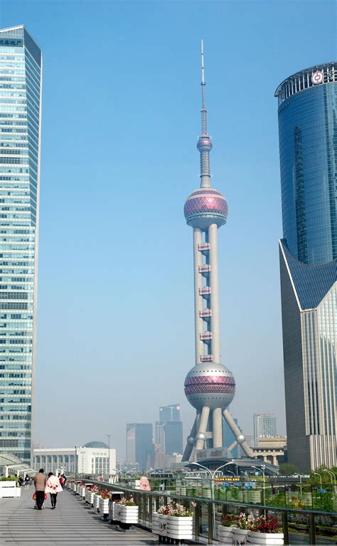 Oriental Pearl Tower In Shanghai Travel Ttot Nature Photo Vacation