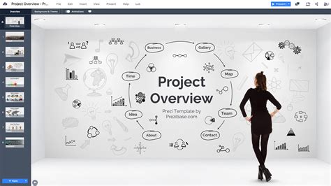 Project Overview Presentation Template | Prezibase