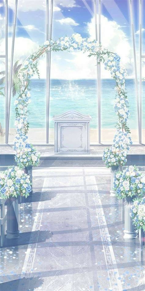 Anime Wedding Background