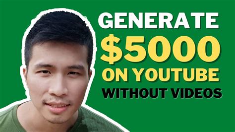 How To Make 5000 On Youtube Without Recording Any Video Youtube