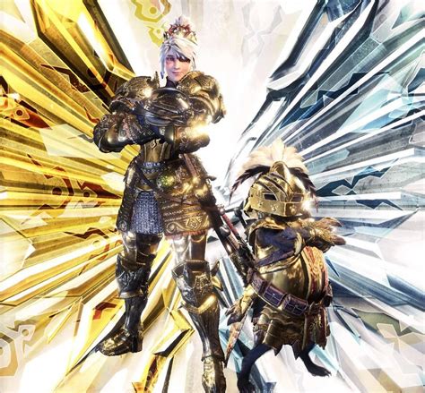 My Mr Golden Rathian Armor Set Monster Hunter Amino