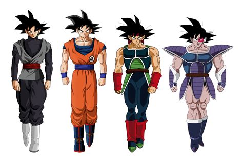 Maybe you would like to learn more about one of these? Goku Bardock Goku Black Turles T.O.P by obsolete00 on DeviantArt | Personajes de dragon ball ...