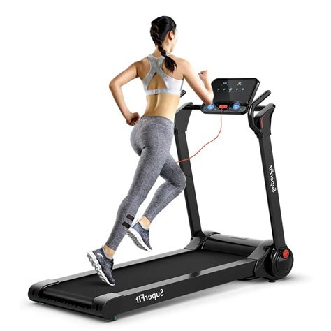 Gymax Folding 225hp Electric Treadmill Running Machine W Led Display