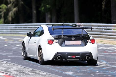 Toyota Testing Rc F Like Special Edition Carbon Fiber Gt 86