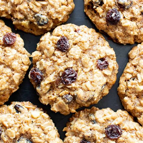 Classic Gluten Free Oatmeal Raisin Cookies Recipe Vegan Dairy Free