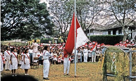 Upacara Perayaan Kemerdekaan Republik Indonesia 17 Agustus 1960 Di Soe