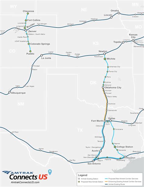 Amtrak Proposed Expansion Maps And Routes