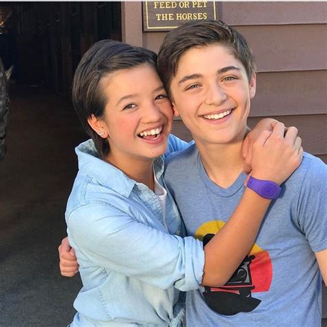 Asher Angel And Peyton Elizabeth Lee The Chill Grill