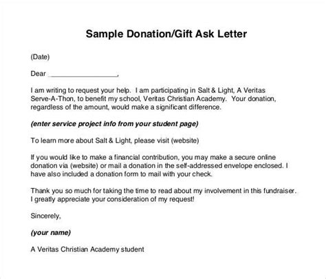 29 Donation Letter Templates Pdf Doc Free And Premium Templates