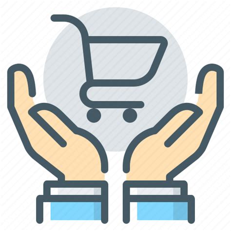 Cart Consumer Ecommerce Hands Protection Icon Download On Iconfinder