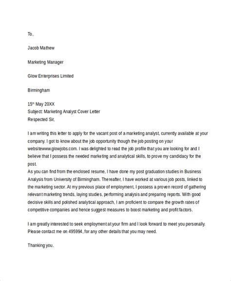 Free 19 Sample Cover Letter Templates In Pdf Ms Word