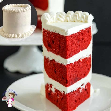 Red Velvet Cake With Cream Cheese Frosting Recipe Cart