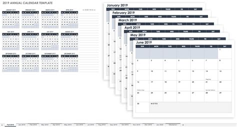 Free Printable Month By Month Calendars