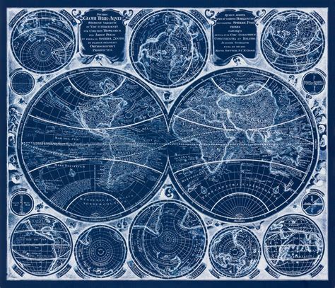 Robert Kaufman Vintage Blueprints By World Art Group Srkd 18372 387