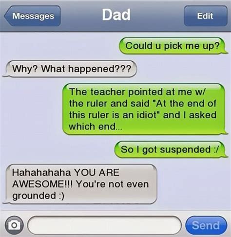are these the funniest dad texts ever daily mail online