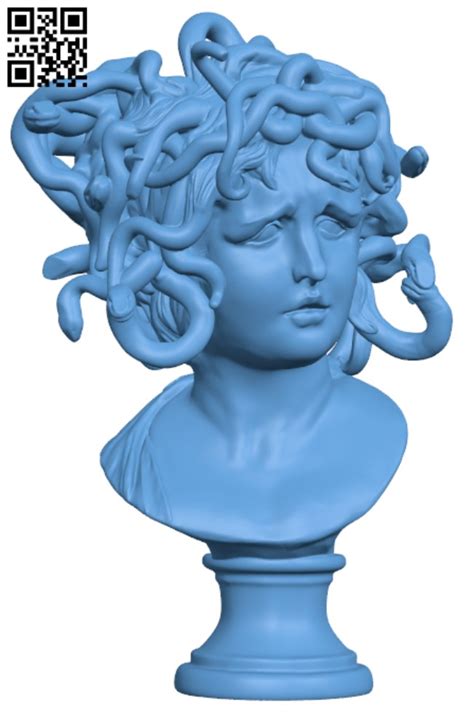 Bust Of Medusa At The Musei Capitolini Rome H000194 File Stl Free Download 3d Model For Cnc And