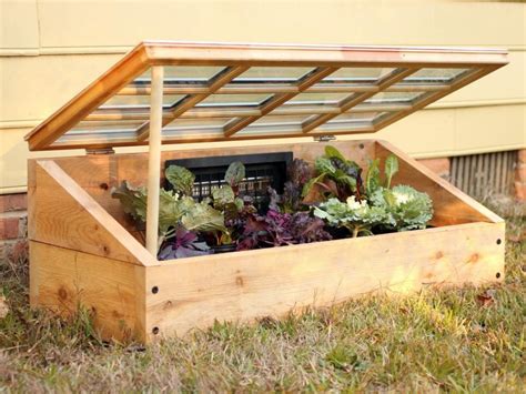 Use An Old Window Frame To Create A Miniature Greenhouse That Will