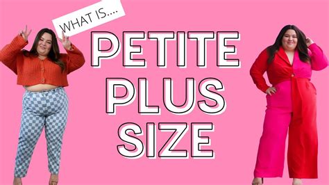 What Does Petite Plus Size Mean Let Me Help Explain Youtube