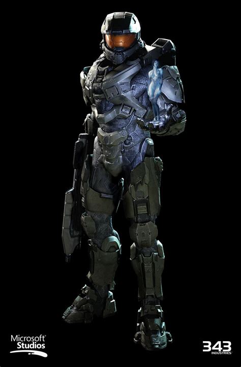 An Image Of A Man In Halo Armor