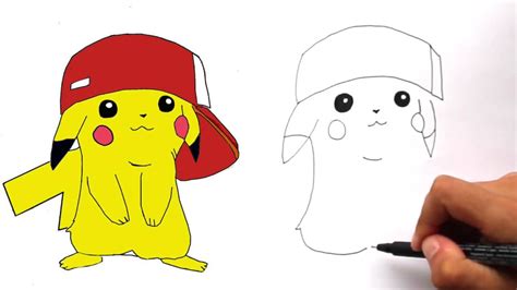 How To Draw Pikachu Pokemon Drawings Easy Disney Drawings Pikachu Images