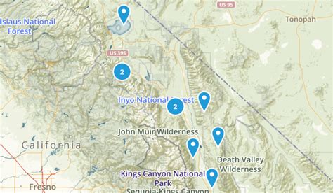 Inyo National Forest Map