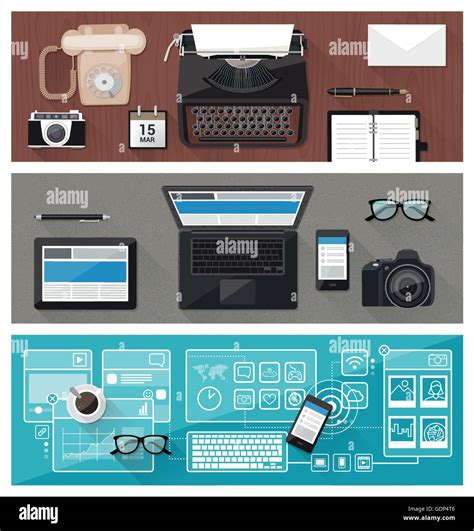 Past Present And Future Of Technology And Devices From Typewriter To