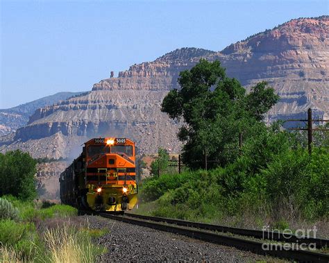 Utah Railway Locomotives In Spring Glen Utah Photograph By Malcolm Howard