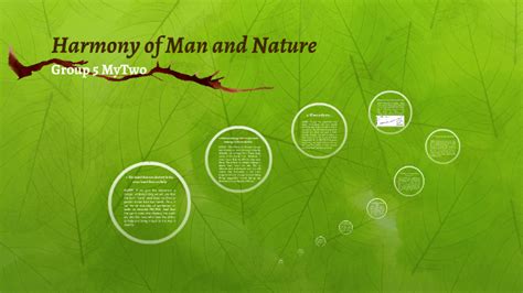 Harmony Of Man And Nature By Jina Fabs On Prezi